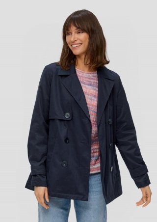 s.Oliver Cabanjacke aus Baumwollmix - navy