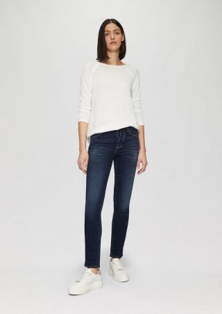 s.Oliver Jeans Betsy / Slim Fit / Mid Rise / Slim Leg - dunkelblau