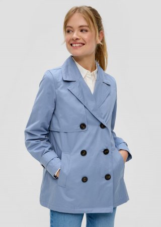 s.Oliver Cabanjacke aus Baumwollmix - blassblau