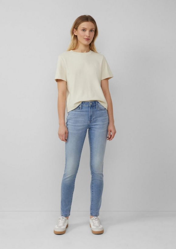 s.Oliver Jeans Izabell / Skinny Fit / Mid Rise / Skinny Leg - blau