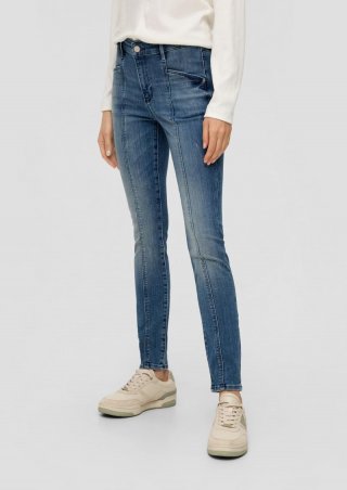 s.Oliver Jeans / Skinny Fit / High Rise / Skinny Leg - blau