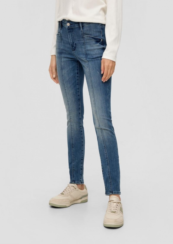 s.Oliver Jeans / Skinny Fit / High Rise / Skinny Leg - blau