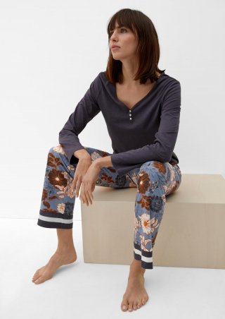 s.Oliver Pyjama - ozeanblau