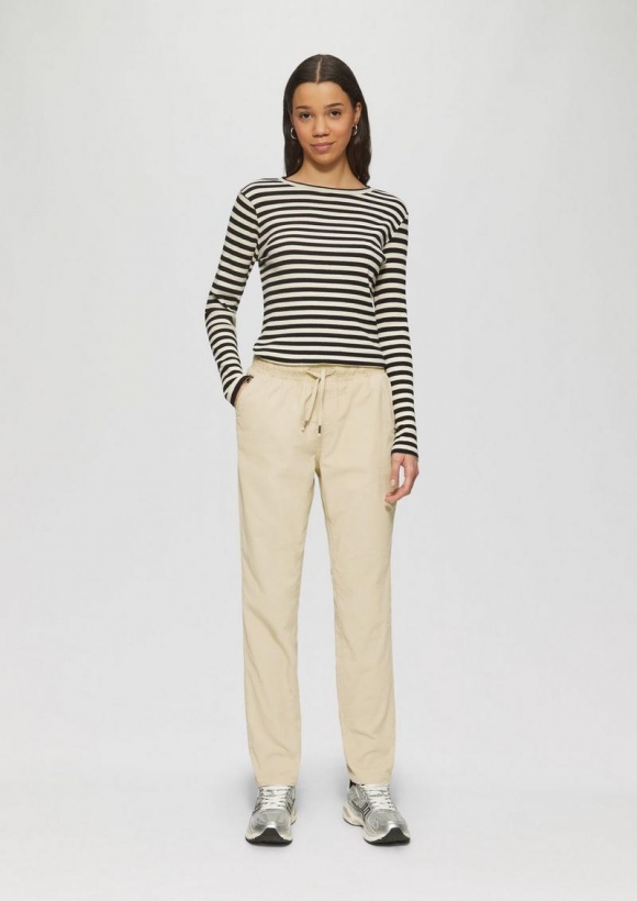 s.Oliver Jogpants aus Feinkord - helles beige