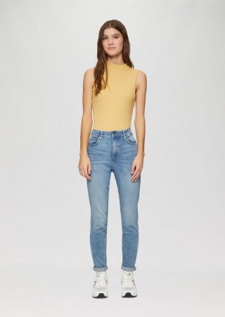 s.Oliver Jeans Sadie / Skinny Fit / High Rise / Skinny Leg - blau