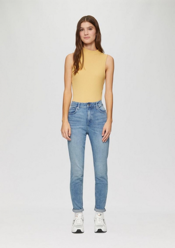 s.Oliver Jeans Sadie / Skinny Fit / High Rise / Skinny Leg - blau