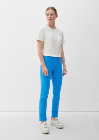 s.Oliver Jeans Betsy / Slim Fit / Mid Rise / Slim Leg - royalblau