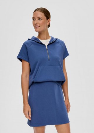 s.Oliver Minirock aus Modalstretch - tiefblau