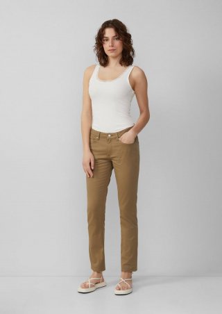 s.Oliver Jeans Catie / Slim fit / Mid Rise / Slim leg - olivgrün
