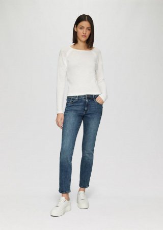 s.Oliver Jeans Betsy / Slim Fit / Mid Rise / Slim Leg - blau