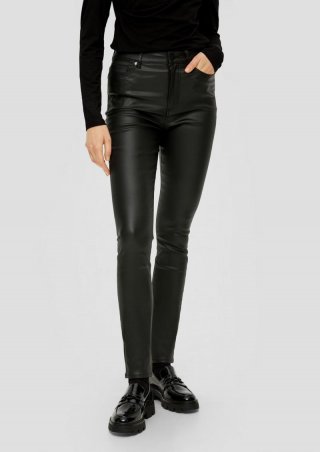 s.Oliver Jeans Izabell / Skinny Fit / High Rise / Skinny Leg - schwarz