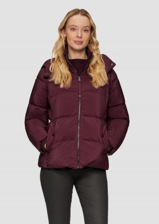 s.Oliver Daunenjacke mit abnehmbarer Kapuze - lila