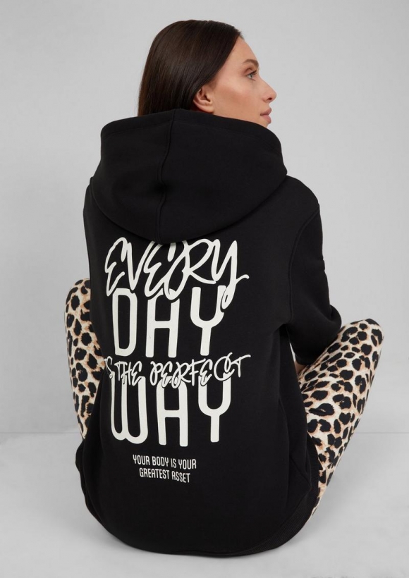 s.Oliver Sweatshirt - schwarz