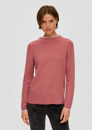 s.Oliver Pullover aus Viskosemix - papaya