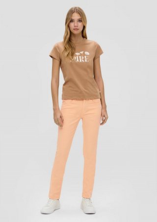 s.Oliver Jeans / Regular Fit / Mid Rise / Slim Fit - pfirsich