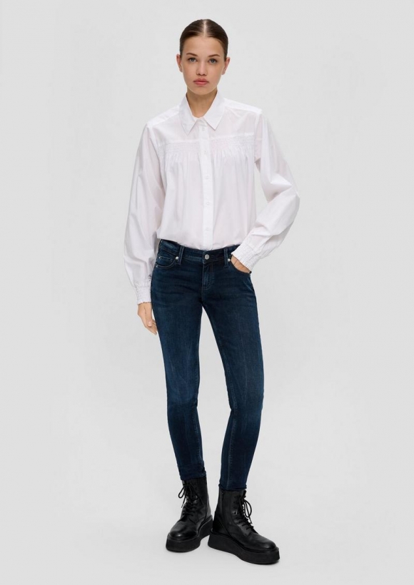 s.Oliver Jeans / Skinny Fit / Low Rise / Skinny Leg - blau