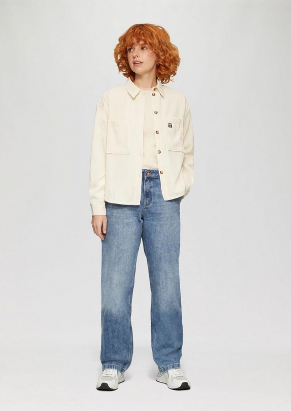 s.Oliver Baggy Jeans / Relaxed Fit / Low Rise / Wide Leg - blau