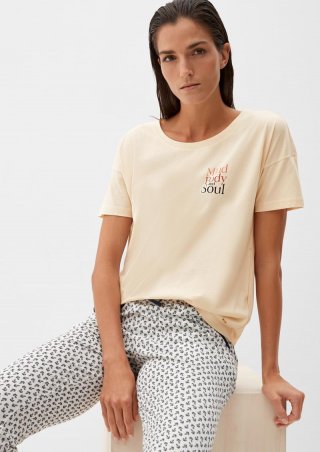 s.Oliver Nightwear Shirt - puder