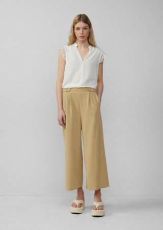 s.Oliver Culotte aus Interlockjersey - beige