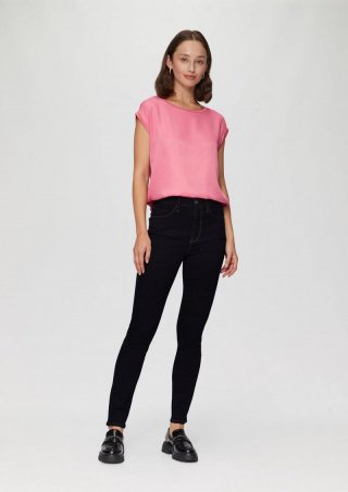 s.Oliver Jeans Sienna / Slim Fit / High Rise / Slim Leg - dunkelblau