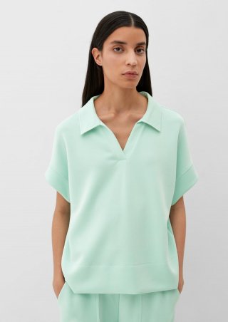 s.Oliver Sweatshirt aus Modalmix - hellgrün
