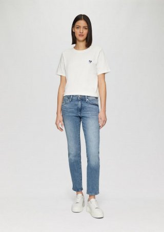 s.Oliver Jeans Betsy / Slim Fit / Mid Rise / Slim Leg - hellblau