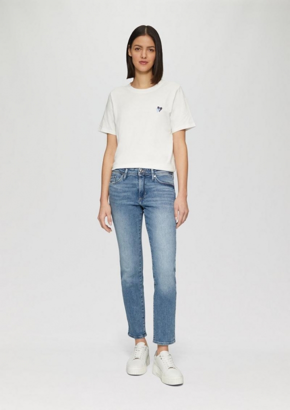 s.Oliver Jeans Betsy / Slim Fit / Mid Rise / Slim Leg - hellblau