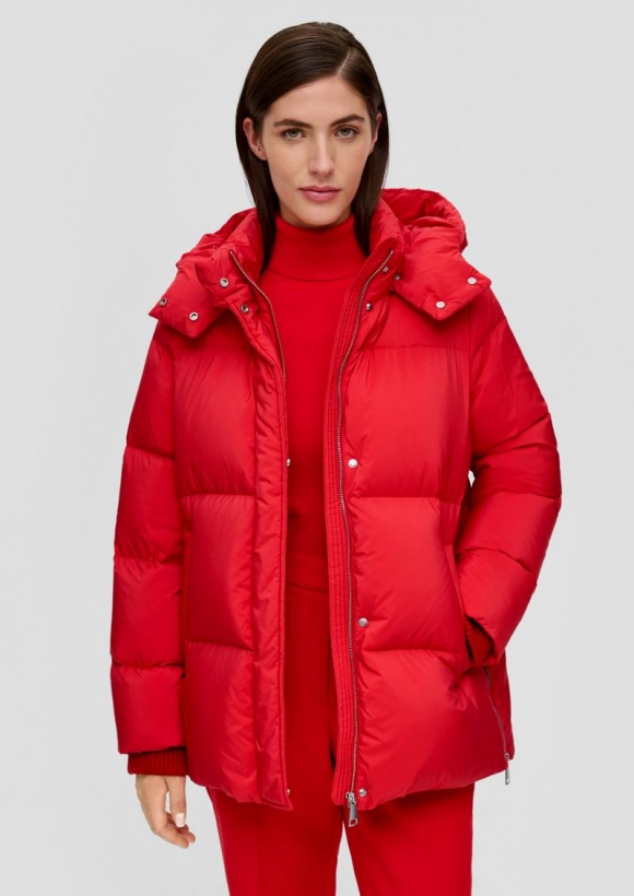 s.Oliver Daunenjacke mit Steppung - chilirot