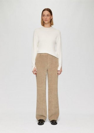 s.Oliver Wide-Leg-Hose aus Cord - beige