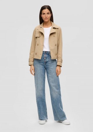 s.Oliver Jeans Suri / High Rise / Wide Leg - blau