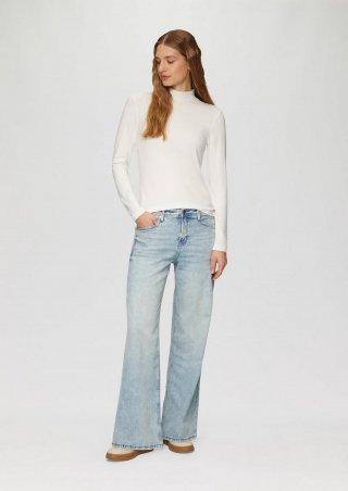 s.Oliver Jeans Suri / Regular Fit / Mid Rise / Wide Leg - blau
