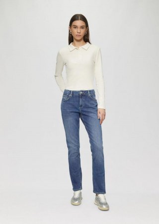 s.Oliver Jeans Catie/ Slim Fit / Mid Rise / Slim Leg - blau