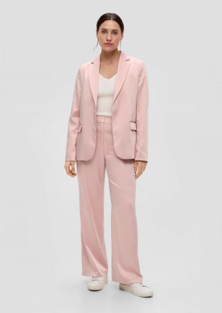 s.Oliver Satinhose mit weitem Bein - zartrosa