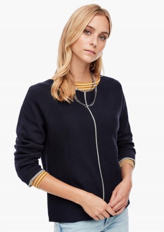 s.Oliver Strickpullover - navy