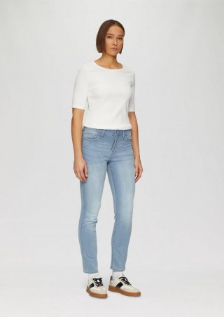 s.Oliver Jeans Betsy / Slim Fit / Mid Rise / Slim Leg - blau