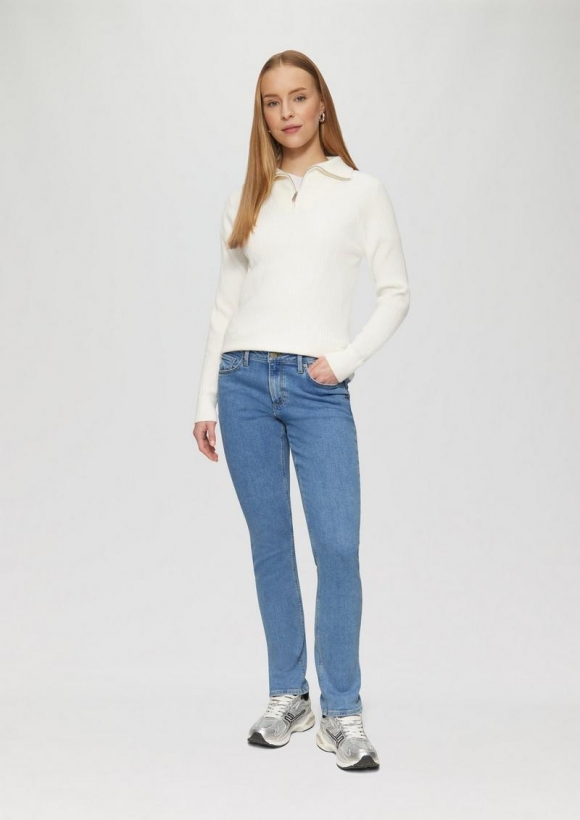 s.Oliver Jeans Catie / Slim Fit / Mid Rise / Slim Leg - blau