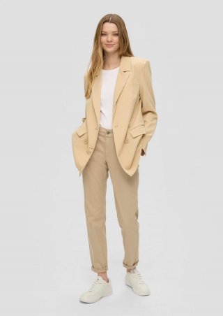 s.Oliver Regular: Chino aus Twill - beige