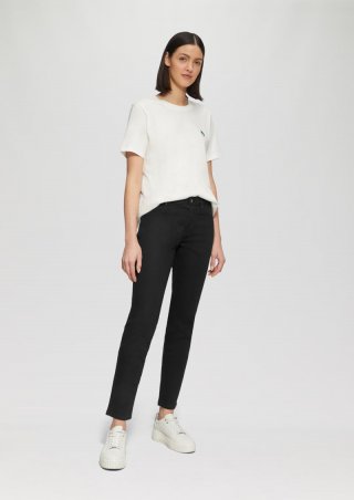 s.Oliver Jeans Betsy / Slim Fit / Mid Rise / Slim Leg - schwarz