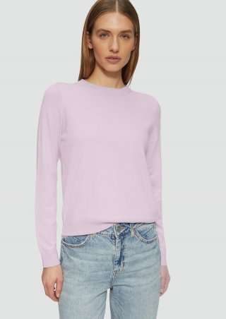 s.Oliver Strickpullover aus Viskosemix - lavendel