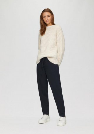 s.Oliver Jogpants aus Struktur-Jersey - navy