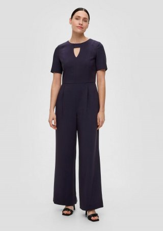 s.Oliver Overall mit Cut-out-Detail - navy