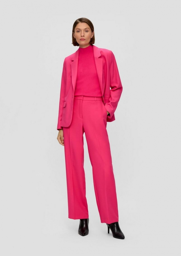 s.Oliver Hose mit Wide Leg - pink