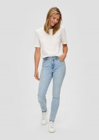 s.Oliver Jeans Izabell / Skinny Fit / Mid Rise / Skinny Leg - hellblau