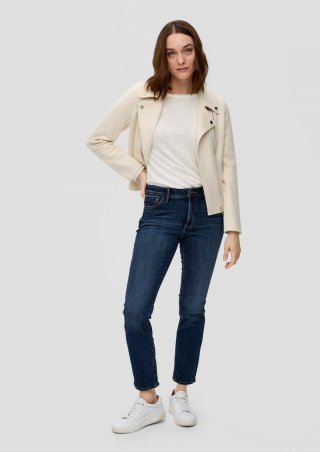 s.Oliver Jeans Betsy / Slim Fit / Mid Rise / Slim Leg - blau