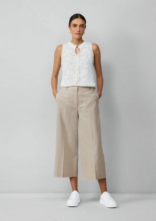 s.Oliver Culotte mit Wide Leg - beige