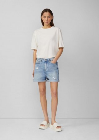 s.Oliver Jeans Mom / Relaxed Fit / High Rise - blau