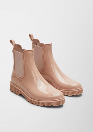 s.Oliver Stiefel in Lackleder-Optik - rosa
