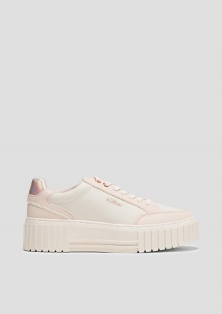 s.Oliver Sneaker mit Plateausohle - zartrosa