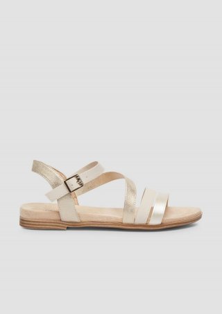 s.Oliver Riemchensandalen - gold