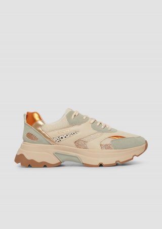 s.Oliver Chunky-Sneaker in Multicolor - beige